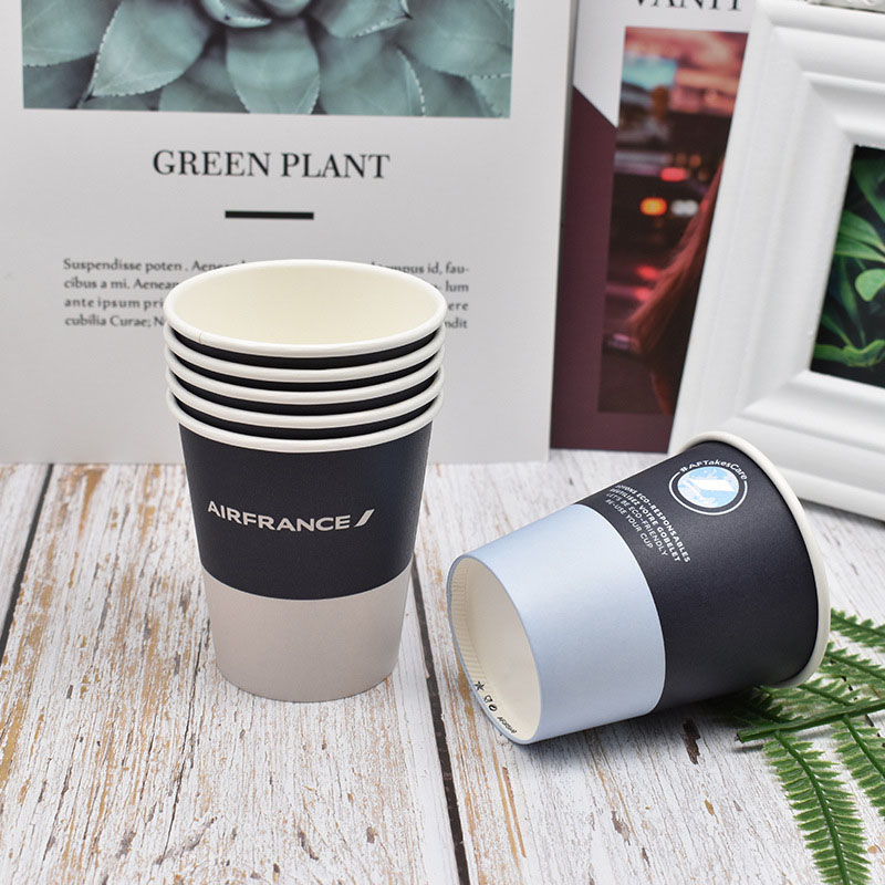 Thick heat resistant hot drink paper cup