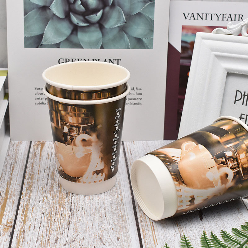 High temperature resistant hot drink paper cup